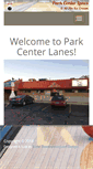 Mobile Screenshot of parkcenterlanes.com